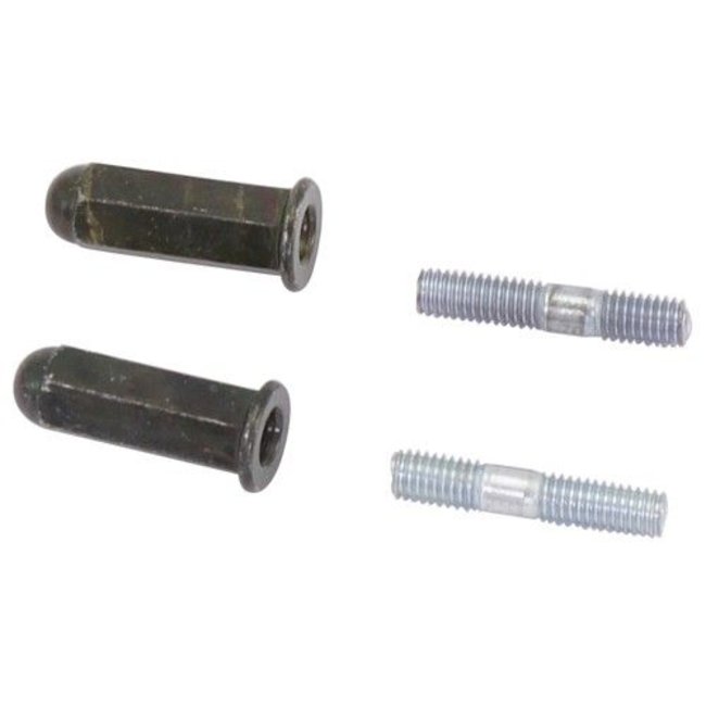 Stud Exhaust 6x32mm with m6 flange nut