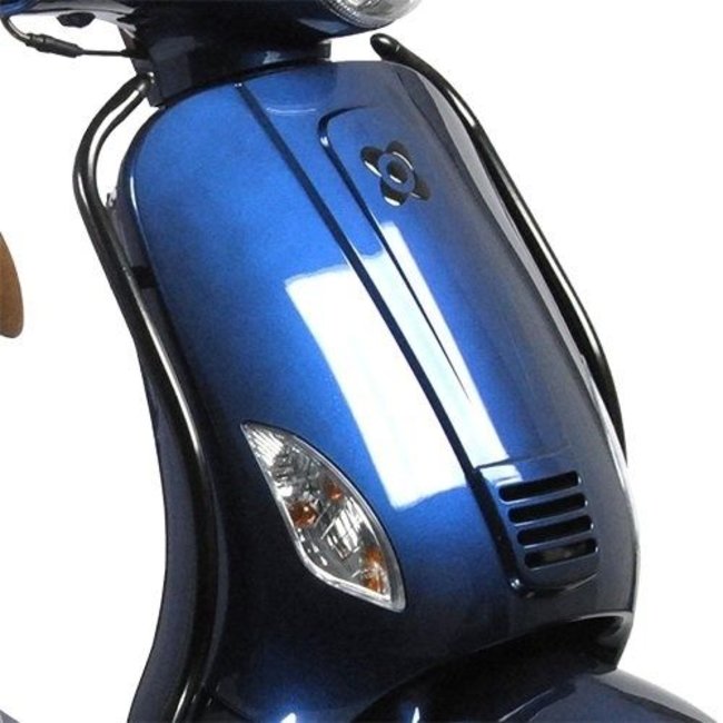 RSO Sierbeugel set glans zwart  L/R voor knieschild Zwart Vespa-look-a-like