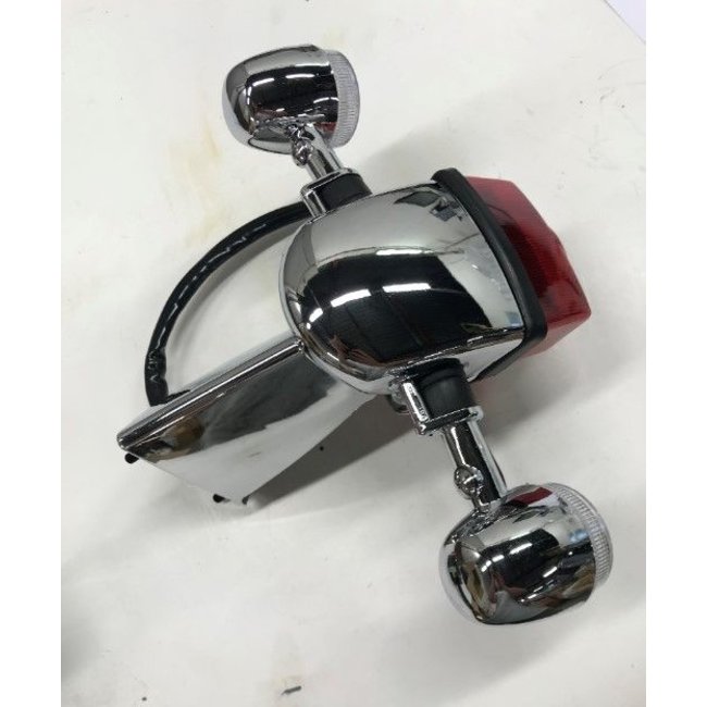 Rear Light Grande Retro Compl. transparent direction indicator