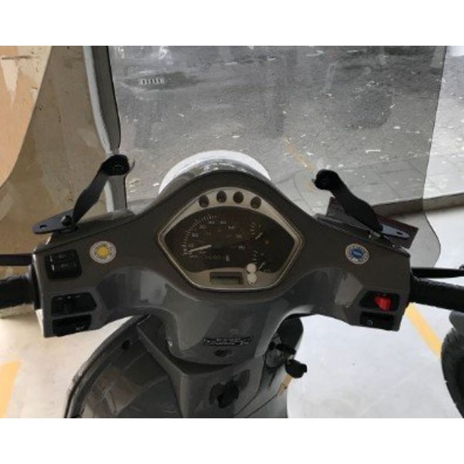 RSO Windschield Smoke round headlight RSO Sense/VX50/Riva/vespelini/vespa-look