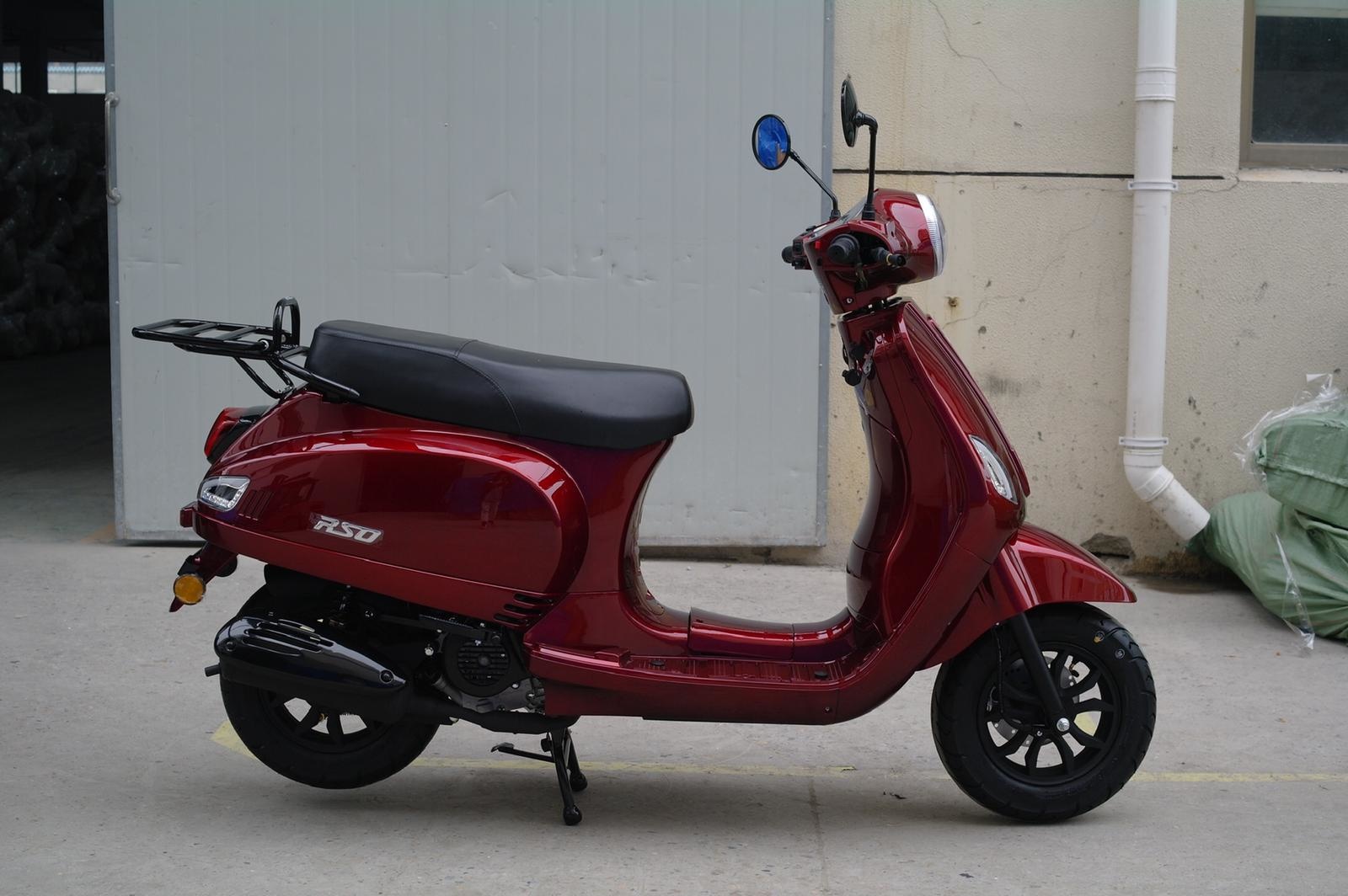 Kappenset candy red RSO Sense/VX50/Vespelini/Vespa-look