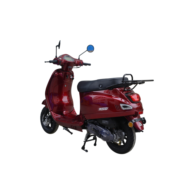 RSO Kappenset Candy Red RSO Sense/Vx50 (S)/Riva (S)/Vespa-look (s)