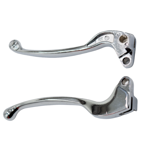 Polished Aluminum Scooter Brake Lever - Right (drum)