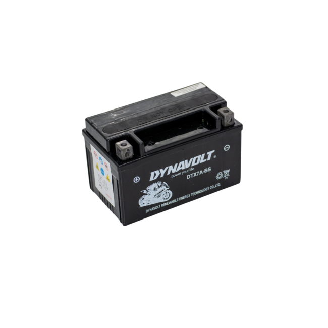 Batterie plomb moto 12V 6Ah 85A DTX7A-BS Dynavolt