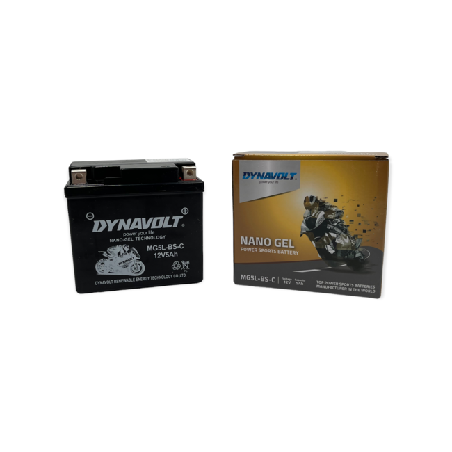 Dynavolt Battery Dynavolt Nano-Gel MG5L-BS-C (DTX5L-BS/ YTX5L-BS)