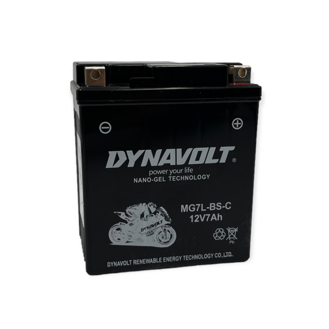 Dynavolt Battery Dynavolt Nano-Gel MG7L-BS-C (DTX7L-BS/ YTX7L-BS)