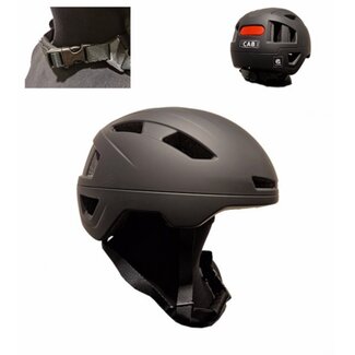 Helmet pedelec/ snorfiets NTA-8776 keur safety L/ XL 58/ 62  matt blackCAB