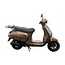 RSO Kappenset Mat choco brown  RSO Sense/Vx50 (S)/Riva (S)/Vespa-look (s)