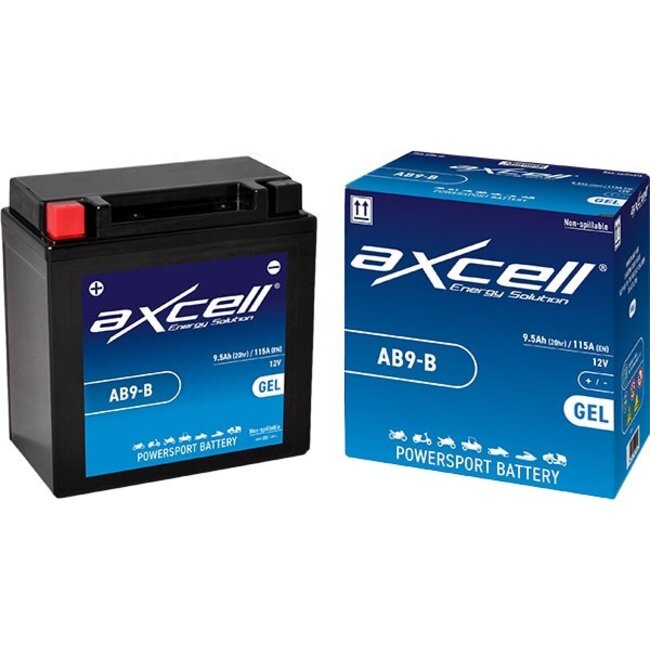 Battery Gel AB9-B  9,5 Ah (YB9-B/ DB9-BS)