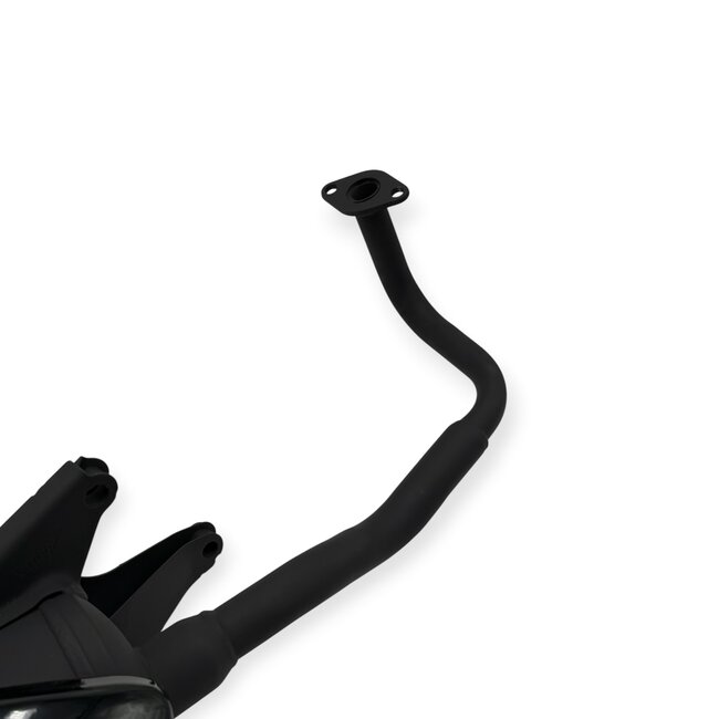 Uitlaat Agm VX50(S)/ btc Riva (S) / Iva Lux/ Senzo rivalux/ La souris sourini   met zwart hitteschild