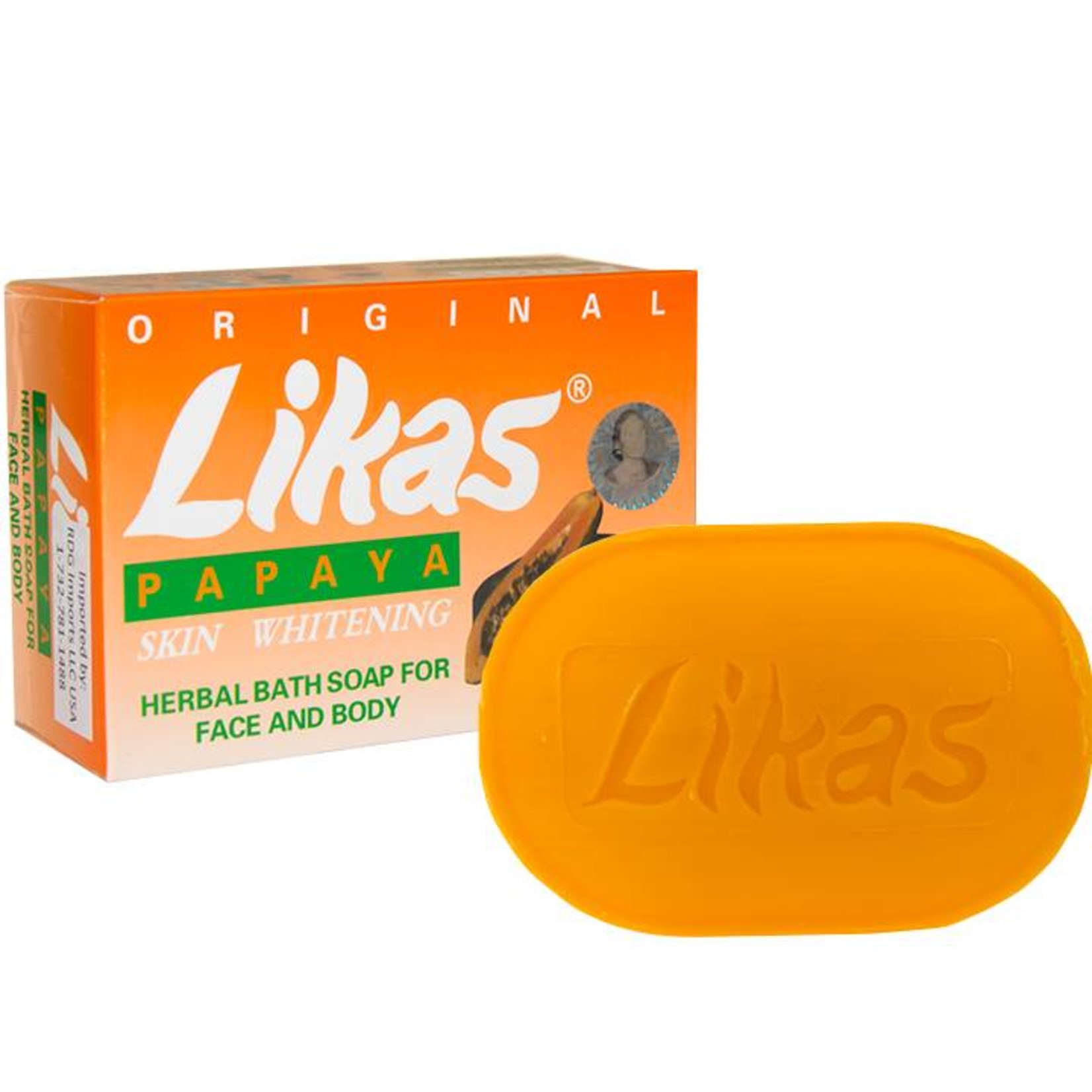 likas Likas savon éclaircissant à la papaye 135gr