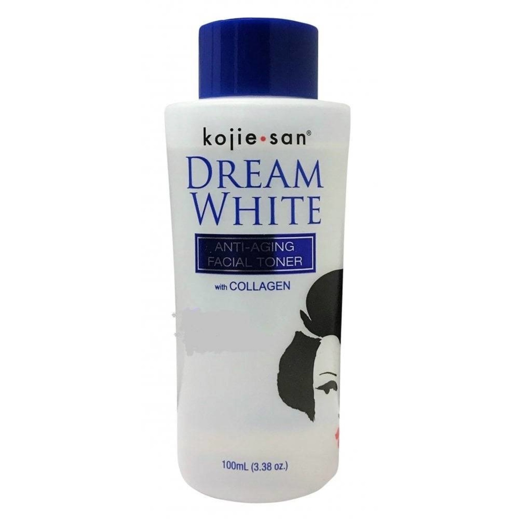 Kojie San, nummer één in anti-pigment producten! Lotion tonique anti-âge Kojie San Dream White – 100 ml – Lotion éclaircissante pour le visage – Anti-taches pigmentaires – Élimine les taches brunes – Unifie le teint – Raffermit et rafraîchit – Soin du visage à l'acide kojique