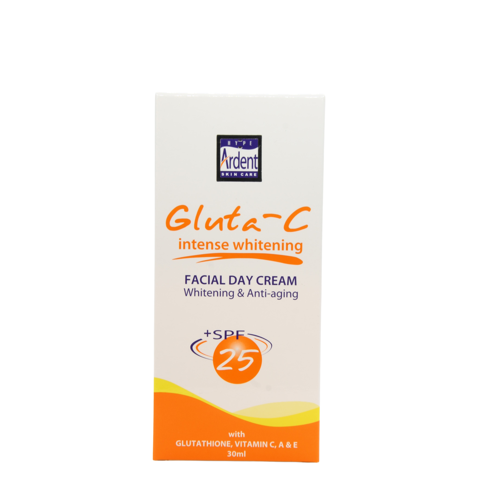 Gluta-C, voor een lichte, stralende en zachte huid! Crème Visage Gluta-C SPF25 – 30 g – Crème de Jour Éclaircissante – Anti-Taches – Anti-Taches Brunes – Unifie le Teint – Blanchissante et Anti-Âge – Hydratante et Nourrissante