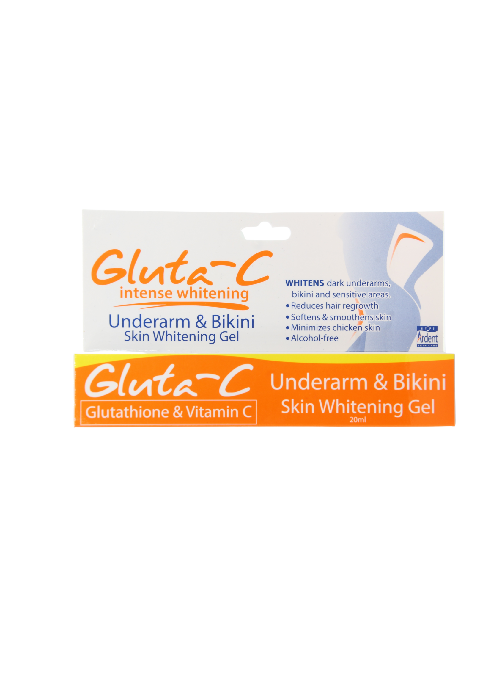 Gluta-C gel éclaircissant pour les aisselles et le bikini 20 ml