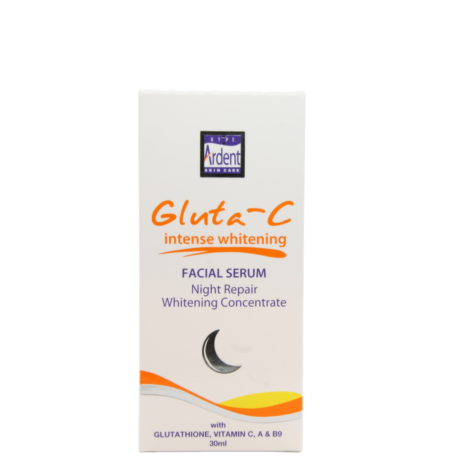 Gluta-C, voor een lichte, stralende en zachte huid! Gluta-C Skin Lightening Facial Serum Night Repair 30ml