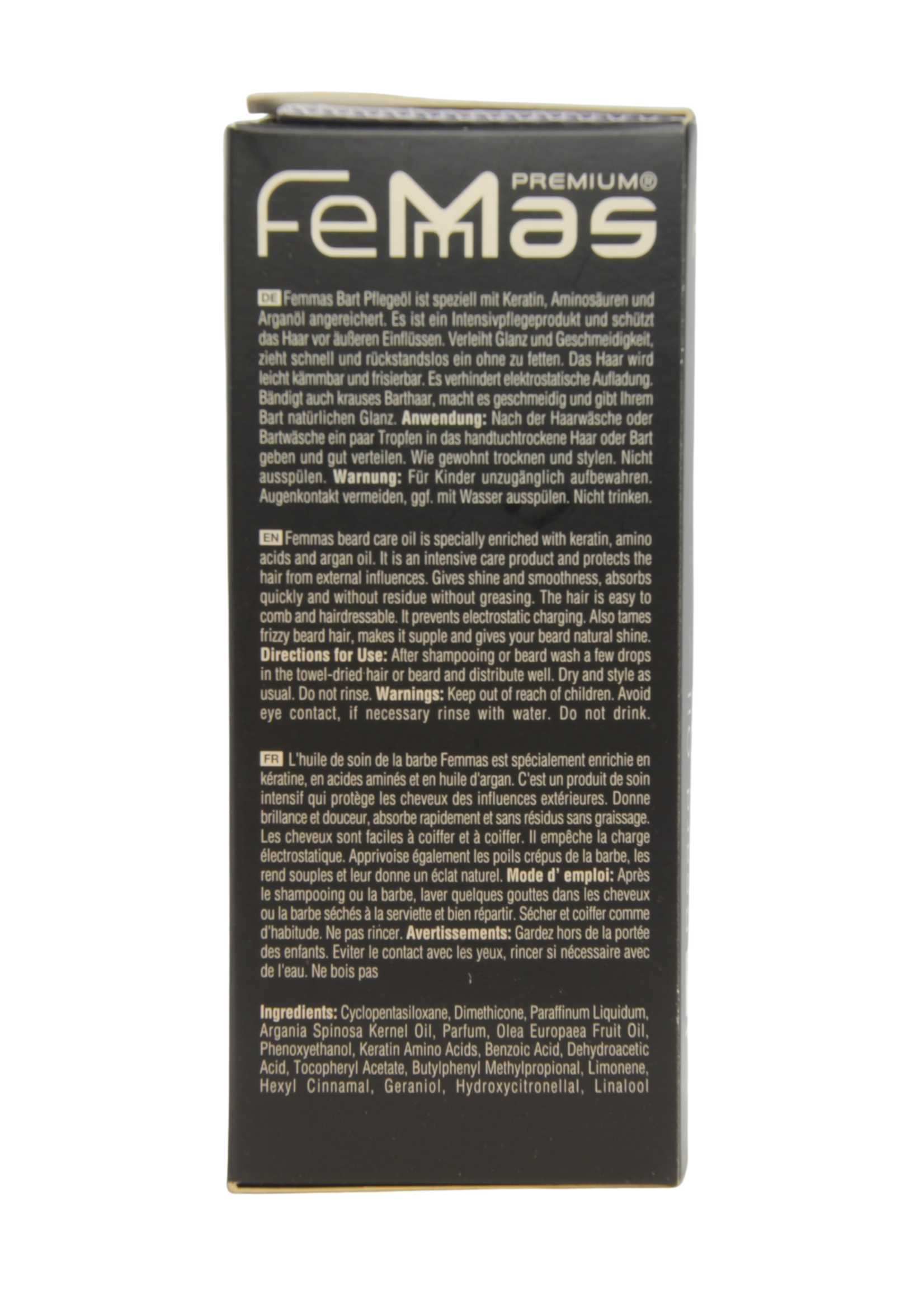 Femmas Femmas Premium Baardolie 100 ml