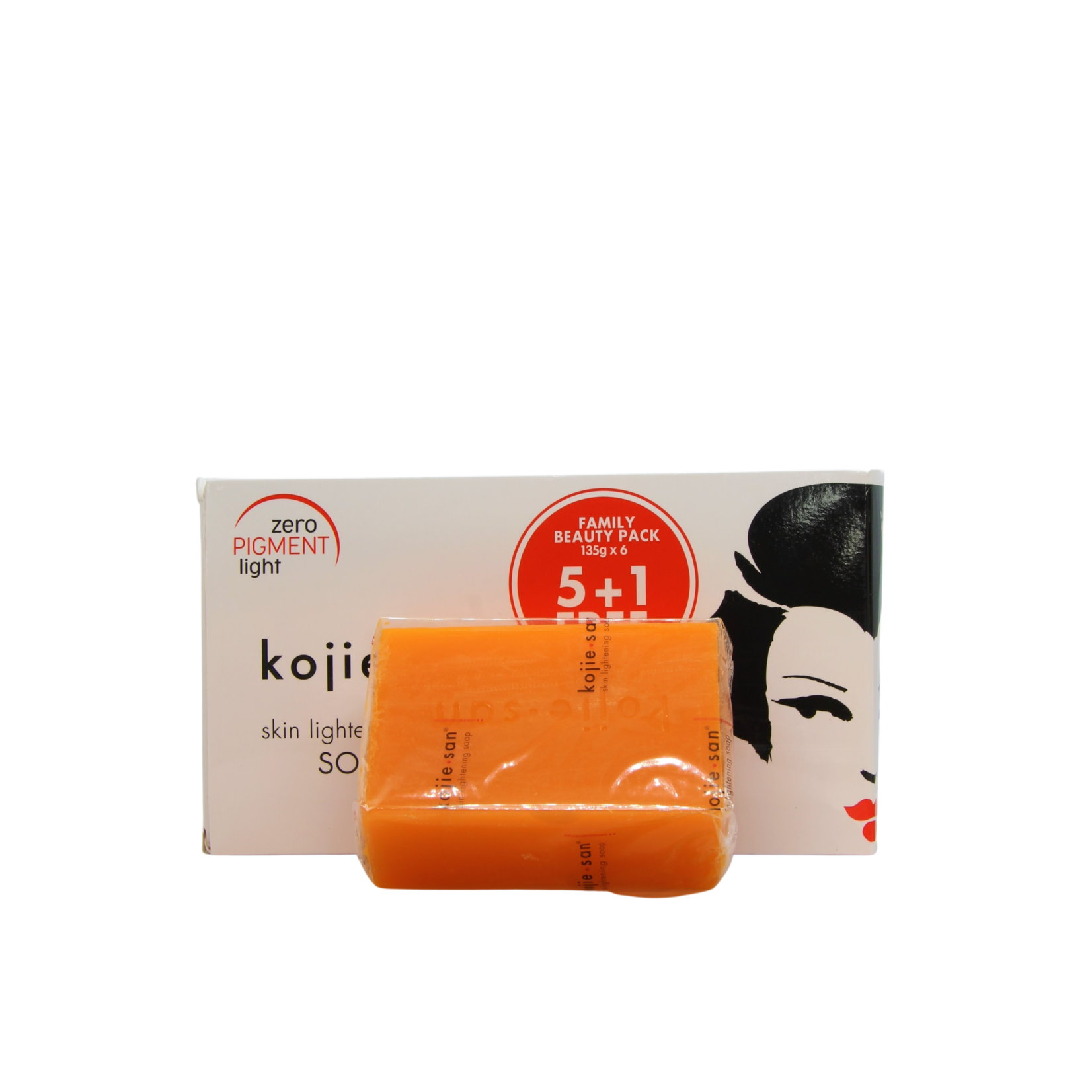 Kojie San, nummer één in anti-pigment producten! Kojie San skin lightening soap 5 + 1 free 135 grams