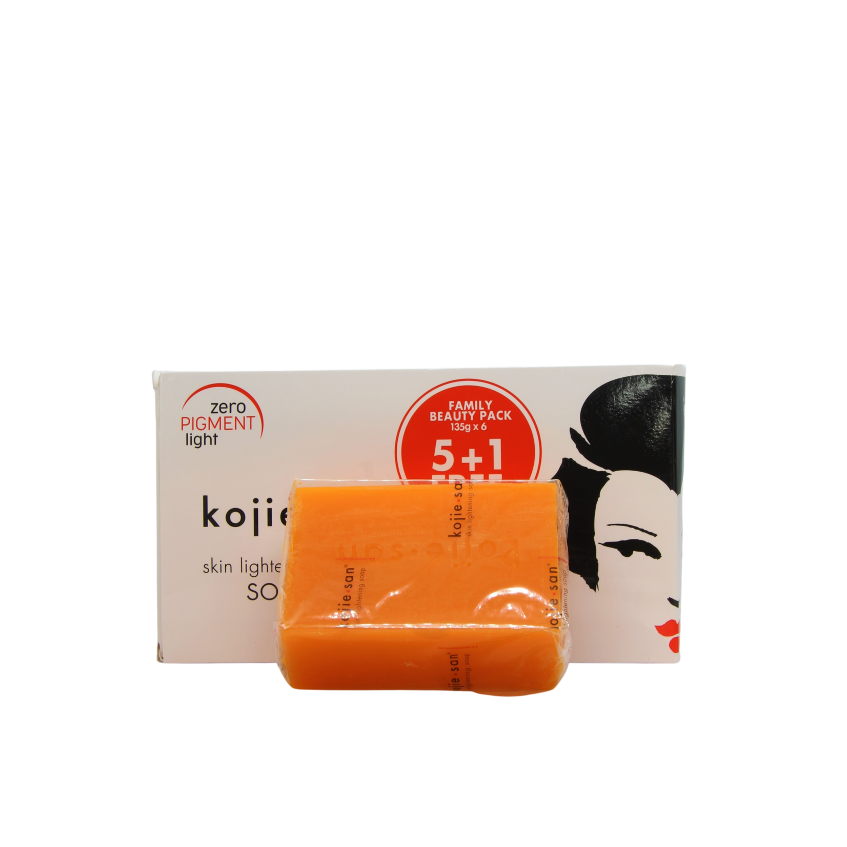 Kojie San, nummer één in anti-pigment producten! Kojie San skin lightening soap 5 + 1 free 135 grams