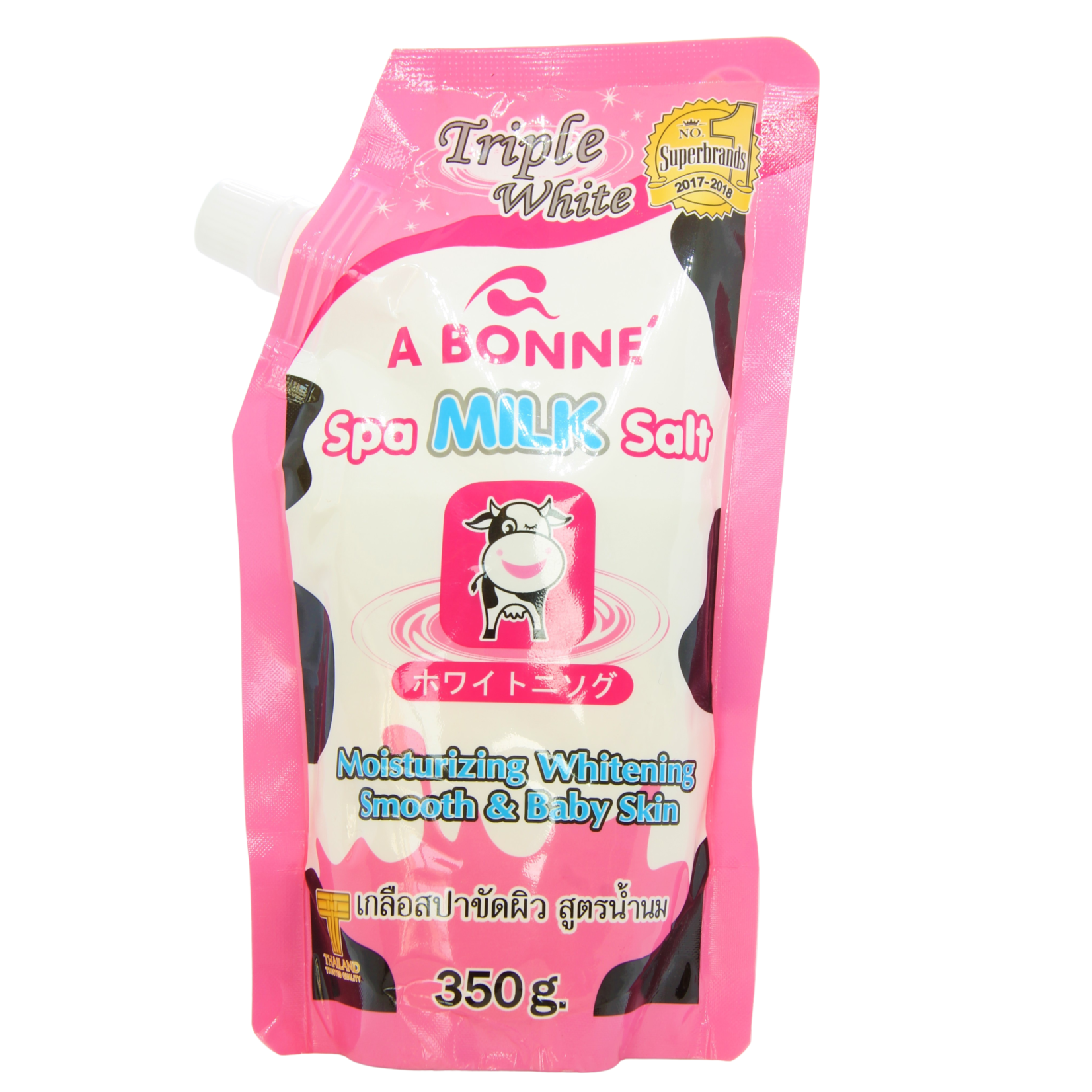 A Bonné, ervaar de schoonheids- en gezondheidsvoordelen van melk! A Bonne Spa Milk Salt 350gr