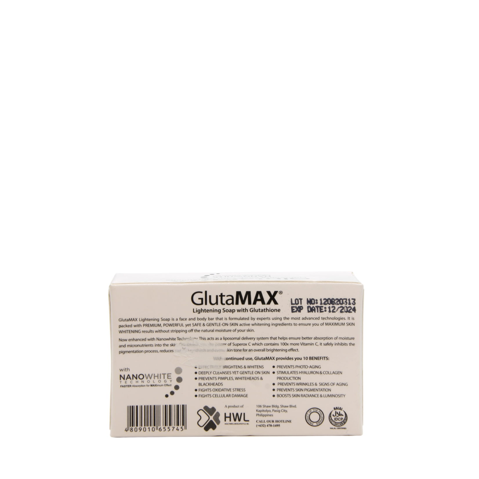 GlutaMAX, voor MAXimaal resultaat tegen pigmentatie! GlutaMAX skin lightening zeep 60gr