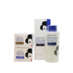 Kojie San, nummer één in anti-pigment producten! Pack économique Kojie San Dream White – Crème de jour, crème de nuit, tonique et crème anti-imperfections – Soin du visage anti-âge et éclaircissant – Anti-taches pigmentaires – Élimine les taches brunes – Unifie le teint – Hydrate et nourrit