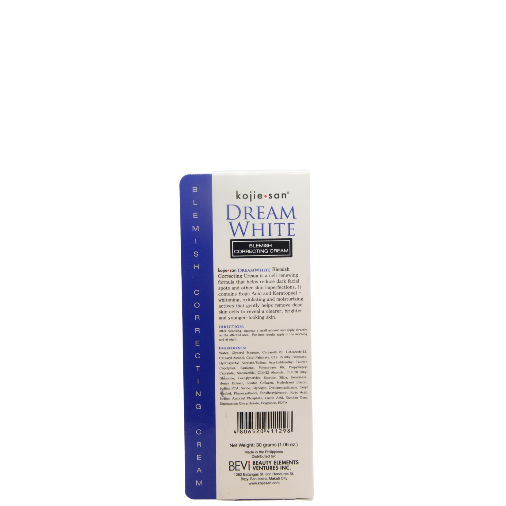 Kojie San, nummer één in anti-pigment producten! Pack économique Kojie San Dream White – Crème de jour, crème de nuit, tonique et crème anti-imperfections – Soin du visage anti-âge et éclaircissant – Anti-taches pigmentaires – Élimine les taches brunes – Unifie le teint – Hydrate et nourrit