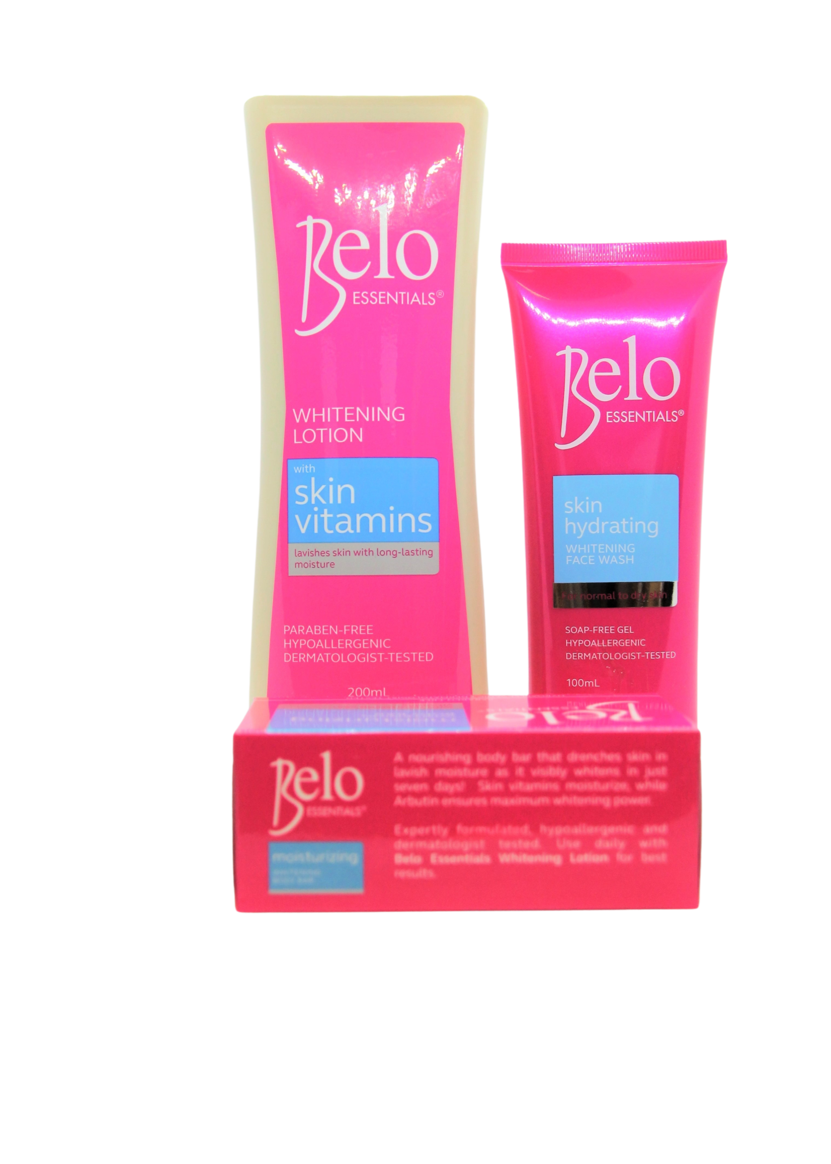 Belo Essentials moisturizing and whitening benefit package