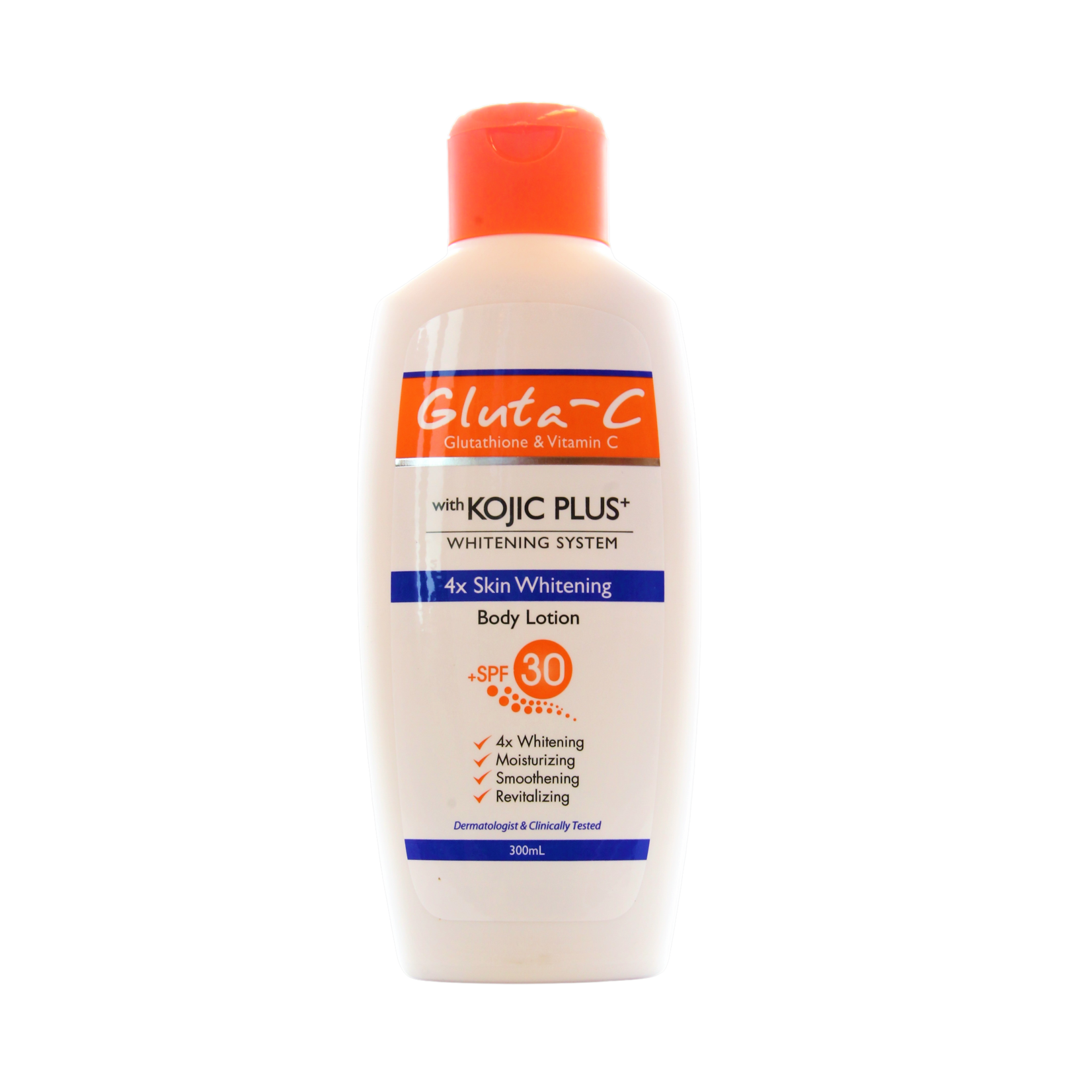 Gluta-C, voor een lichte, stralende en zachte huid! Gluta-C 4x skin lightening Bodylotion SPF30 300ml