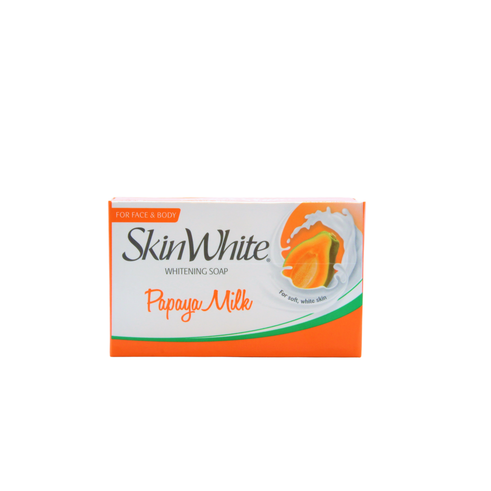 Skin White, een breed scala aan producten voor het bleken van de huid! Skin White Papaya Milk Whitening Soap 90 grams