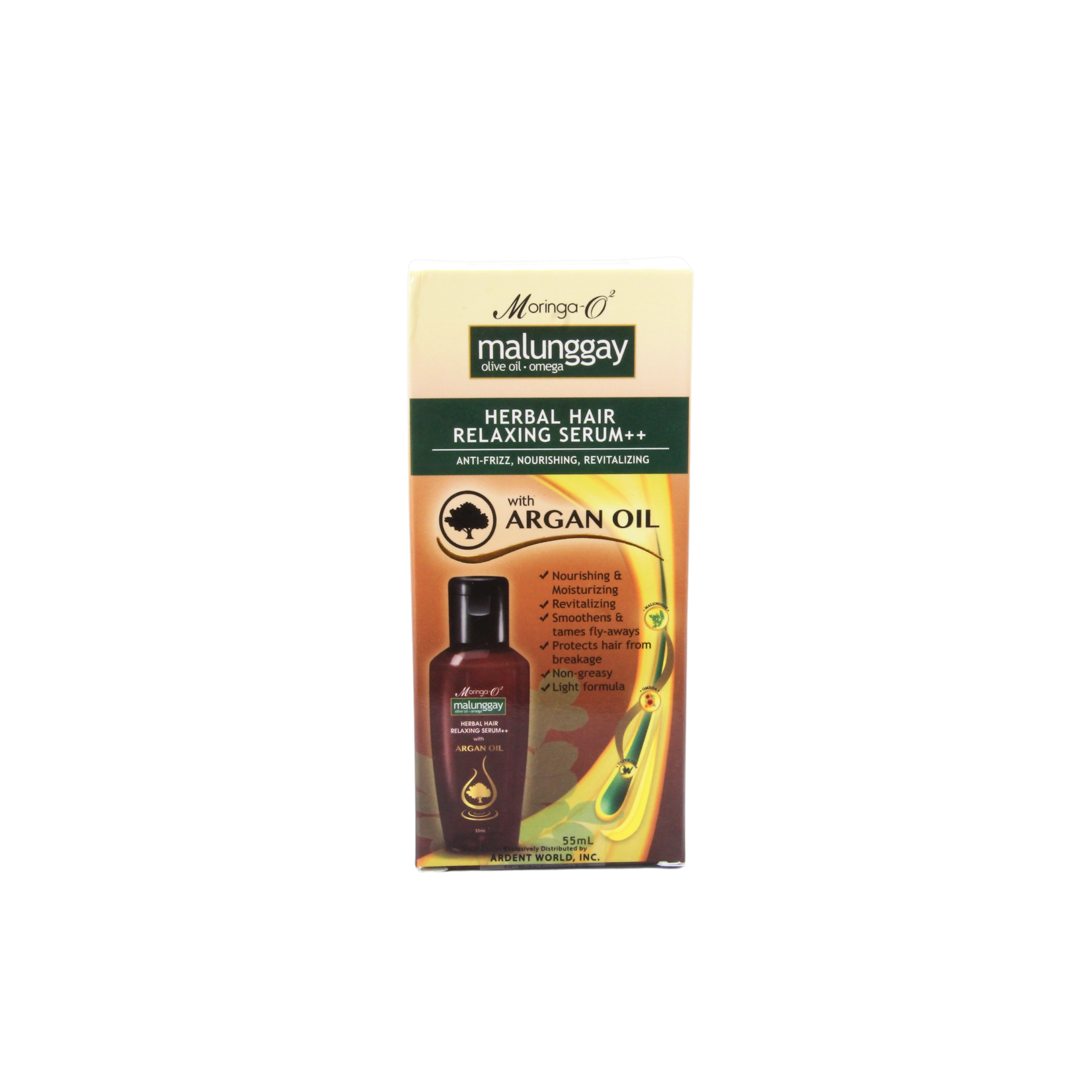 Moringa-O2, Het topmerk voor huid- en haarverzorging met rijke kruiden! Moringa O2 Herbal Hair Serum 55 ml