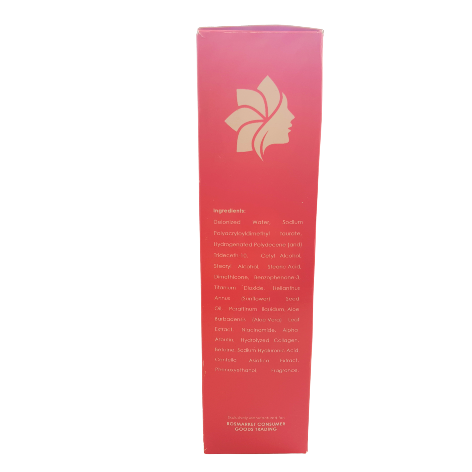 Rosmar Lotion décolorante Rosmar Spf 60, associée au savon blanchissant Rosmar Kagayaku.