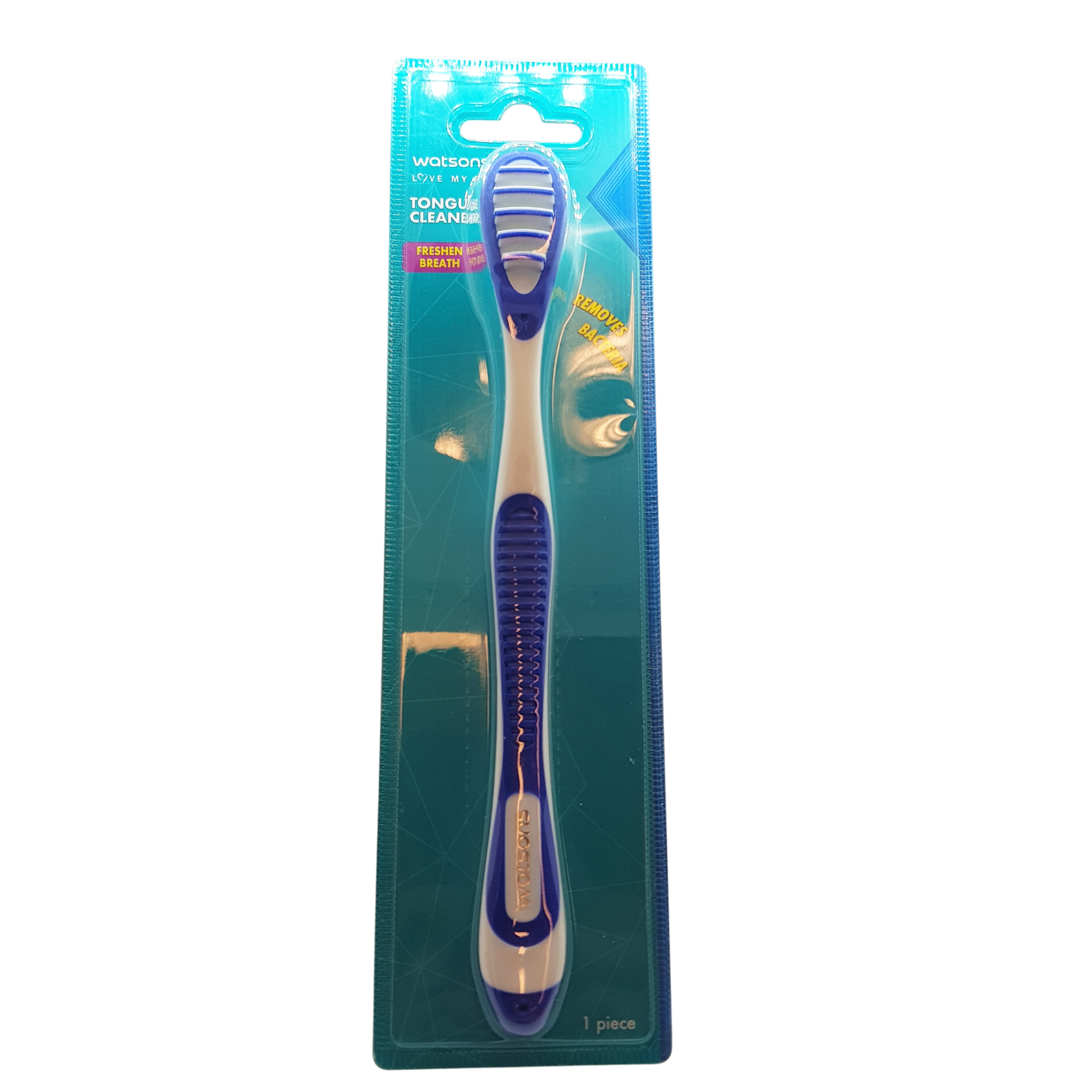 Overige Merken Watson's Tongue Cleaner – Stainless Steel Tongue Scraper – Removes Bacteria & Bad Breath – Hygienic Oral Care – Durable & Reusable – For Fresh Breath & A Clean Tongue