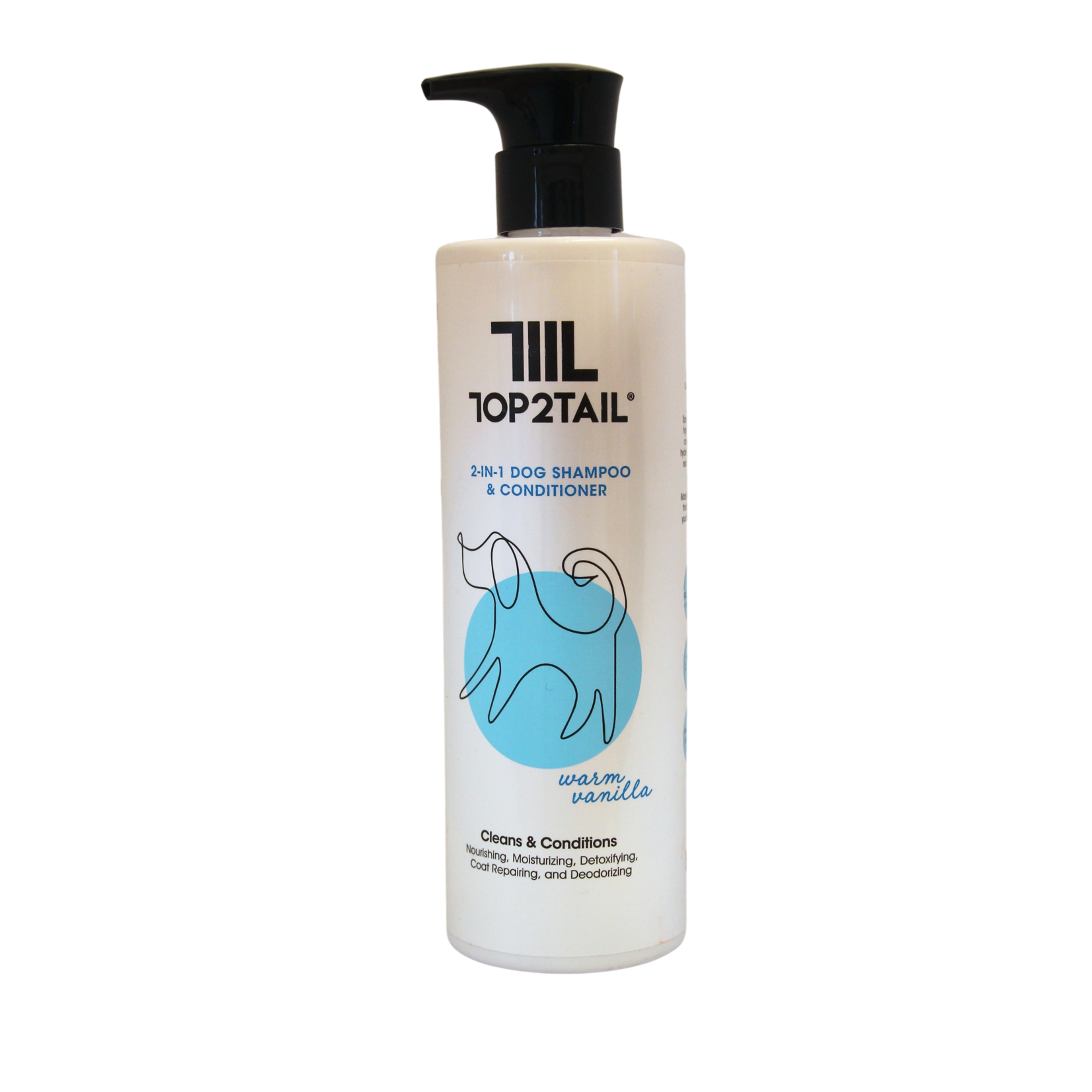 Top2Tail Top2Tail Shampooing et revitalisant pour chien 2 en 1