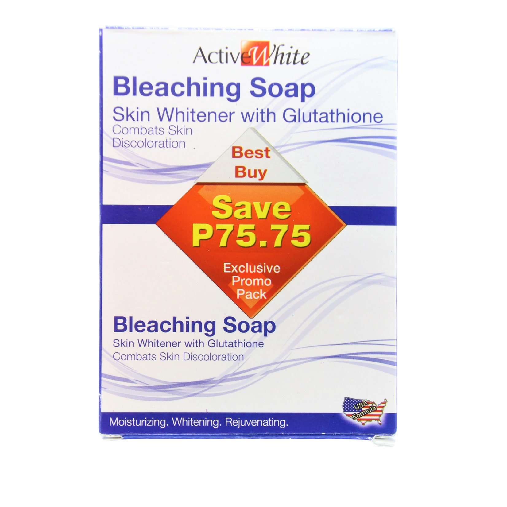 ActiveWhite ActiveWhite Bleaching Soap, 2 x 135 gram