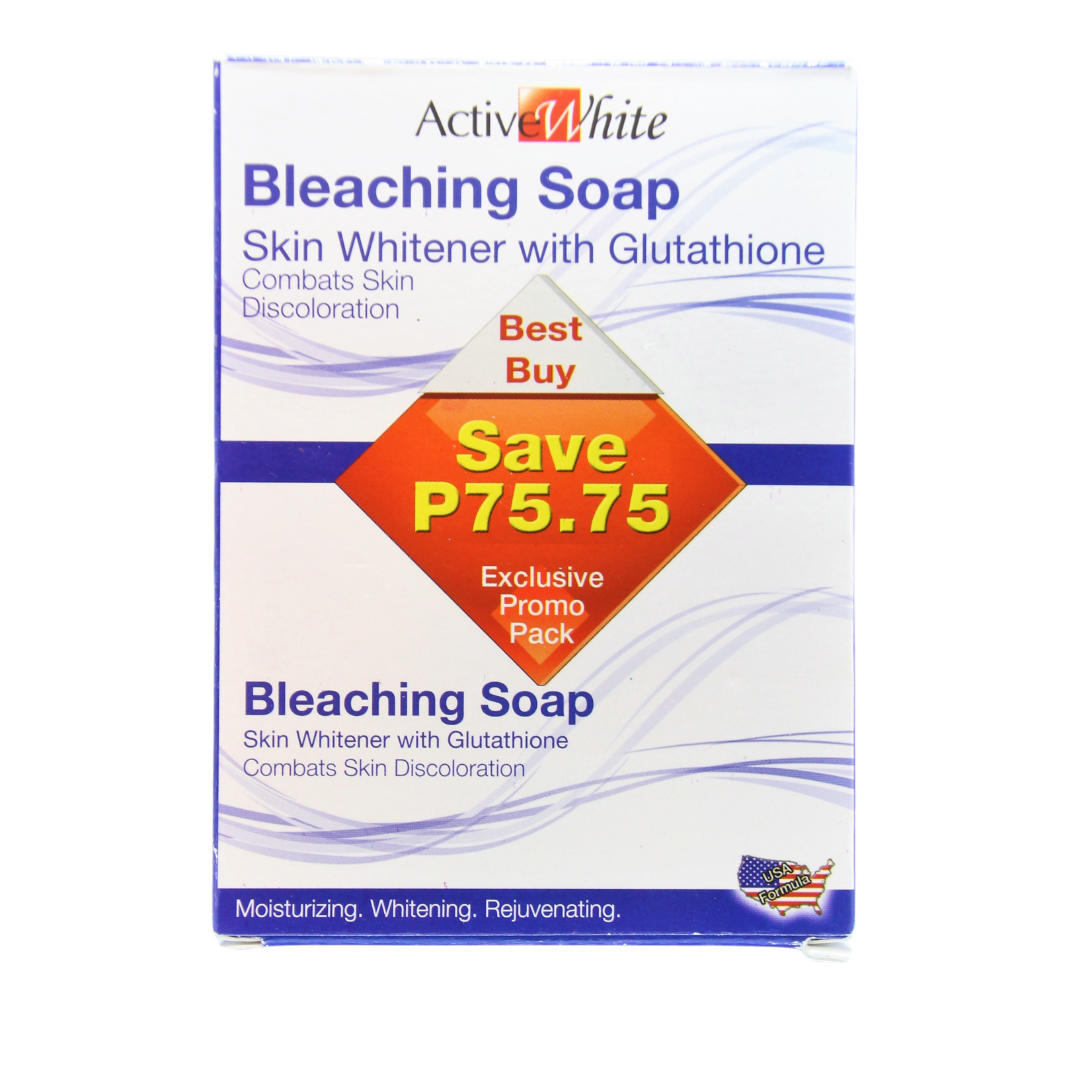 ActiveWhite Savon décolorant ActiveWhite, 2 x 135 grammes