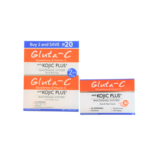 Gluta-C, voor een lichte, stralende en zachte huid! Crème visage et cou Gluta-C SPF30, 25gr + Savon blanchissant Gluta-C, 2 x 60 grammes