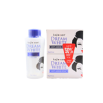 Kojie San, nummer één in anti-pigment producten! Lotion tonique anti-âge Kojie San Dream White 100 ml + 2 savons Dream White 135 g – Coffret complet de soins du visage – Éclaircissement de la peau – Anti-taches pigmentaires – Élimine les taches brunes – Unifie le teint – Blanchissant – Hydratant et nour