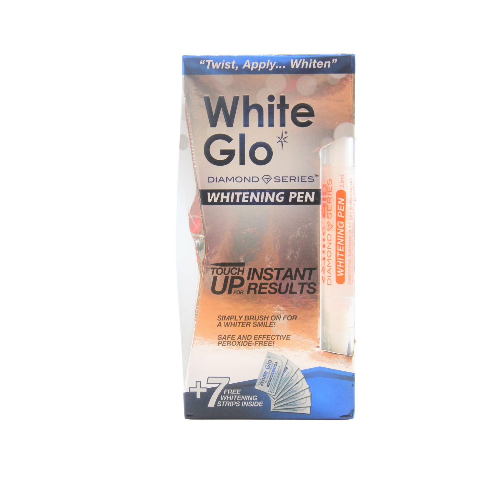 Overige Merken White Glo Whitening Pen pour des dents d'une blancheur éclatante