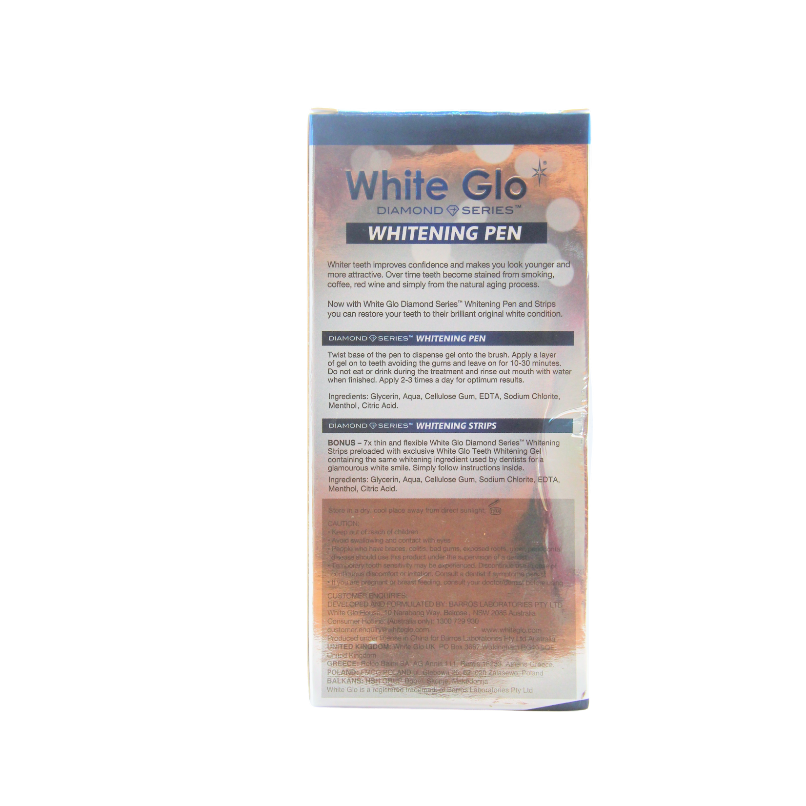 Overige Merken White Glo Whitening Pen pour des dents d'une blancheur éclatante