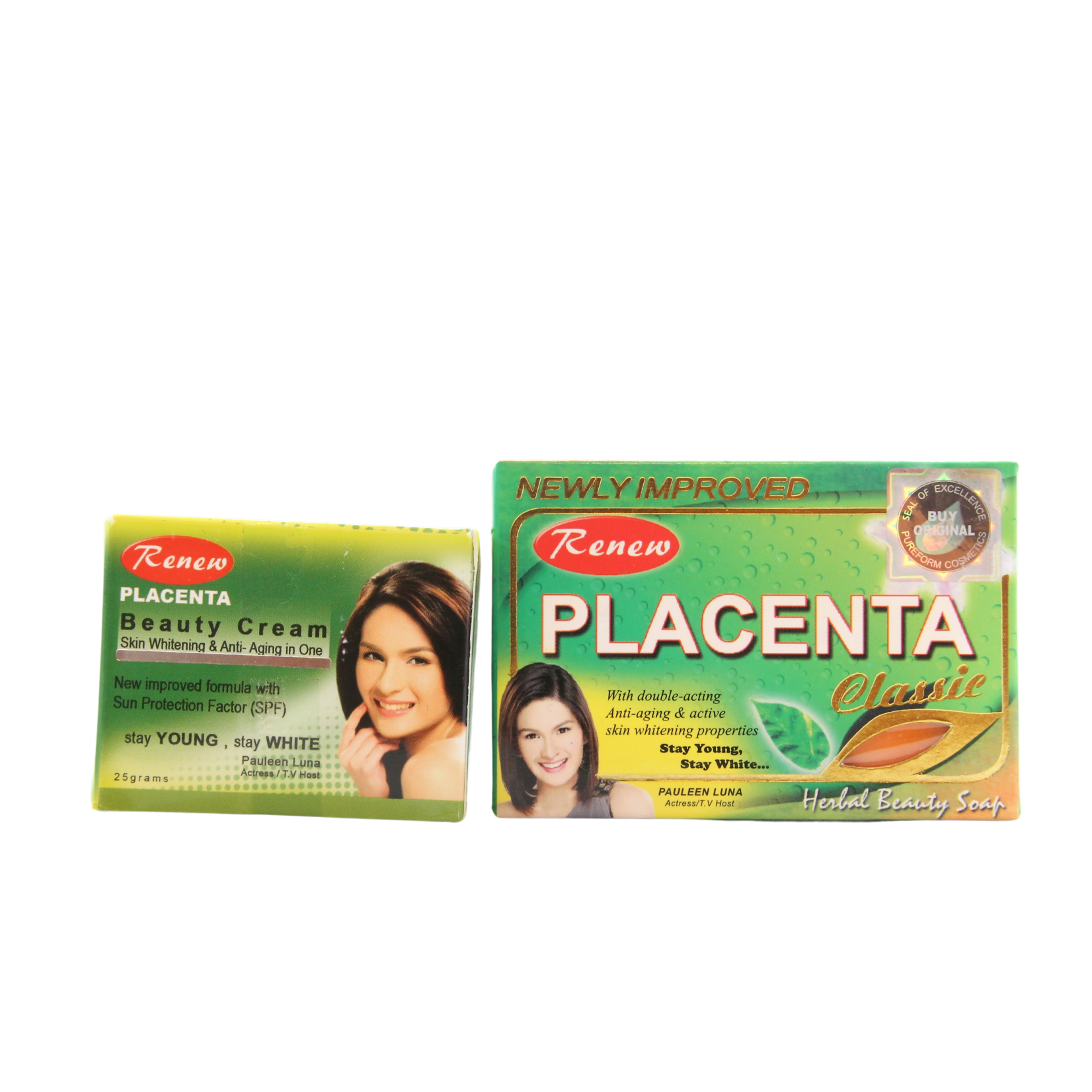 Renew, Vernieuwt en verfrist! Renew Placenta Zeep Classic + Placenta Beauty Cream
