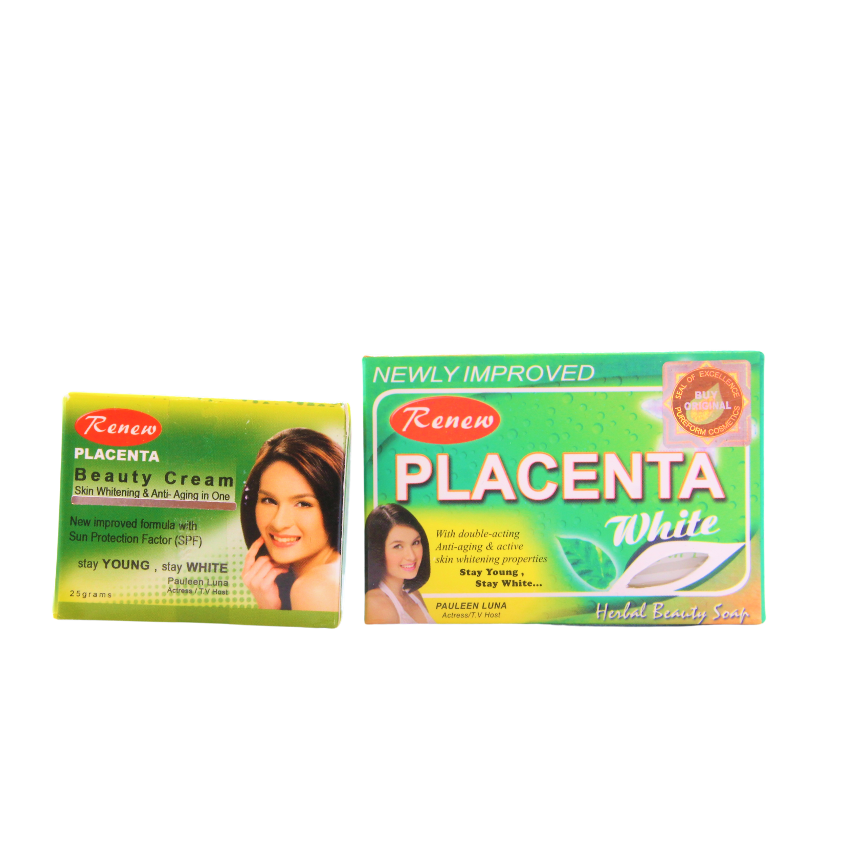 Renew, Vernieuwt en verfrist! Renew Placenta Zeep White + Placenta Beauty Cream
