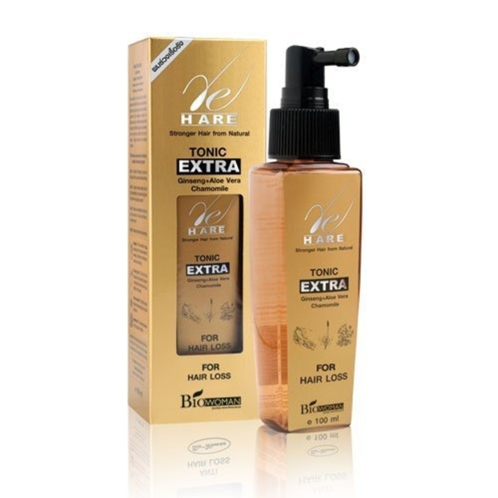 Re Hare  Re Hare Tonic Extra, contre la chute chronique des cheveux, 100ml