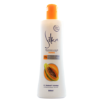 Silka, Al na zeven dagen een lichtere huid! Silka Lotion Corps Éclaircissante à la Papaye SPF6 – 500 ml – Anti-taches pigmentaires – Élimine les taches brunes – Unifie le teint – Lotion Corps Éclaircissante – Hydratante et Nourrissante – Soin Corps Quotidien