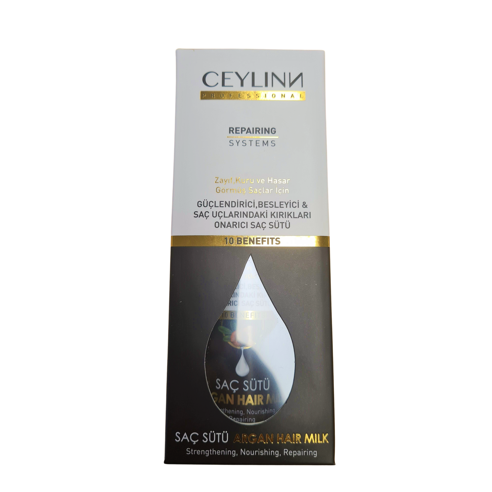 Ceylinn, professionele haarverzorging dankzij Argan olie! Ceylinn Professional Argan hair milk 150ml