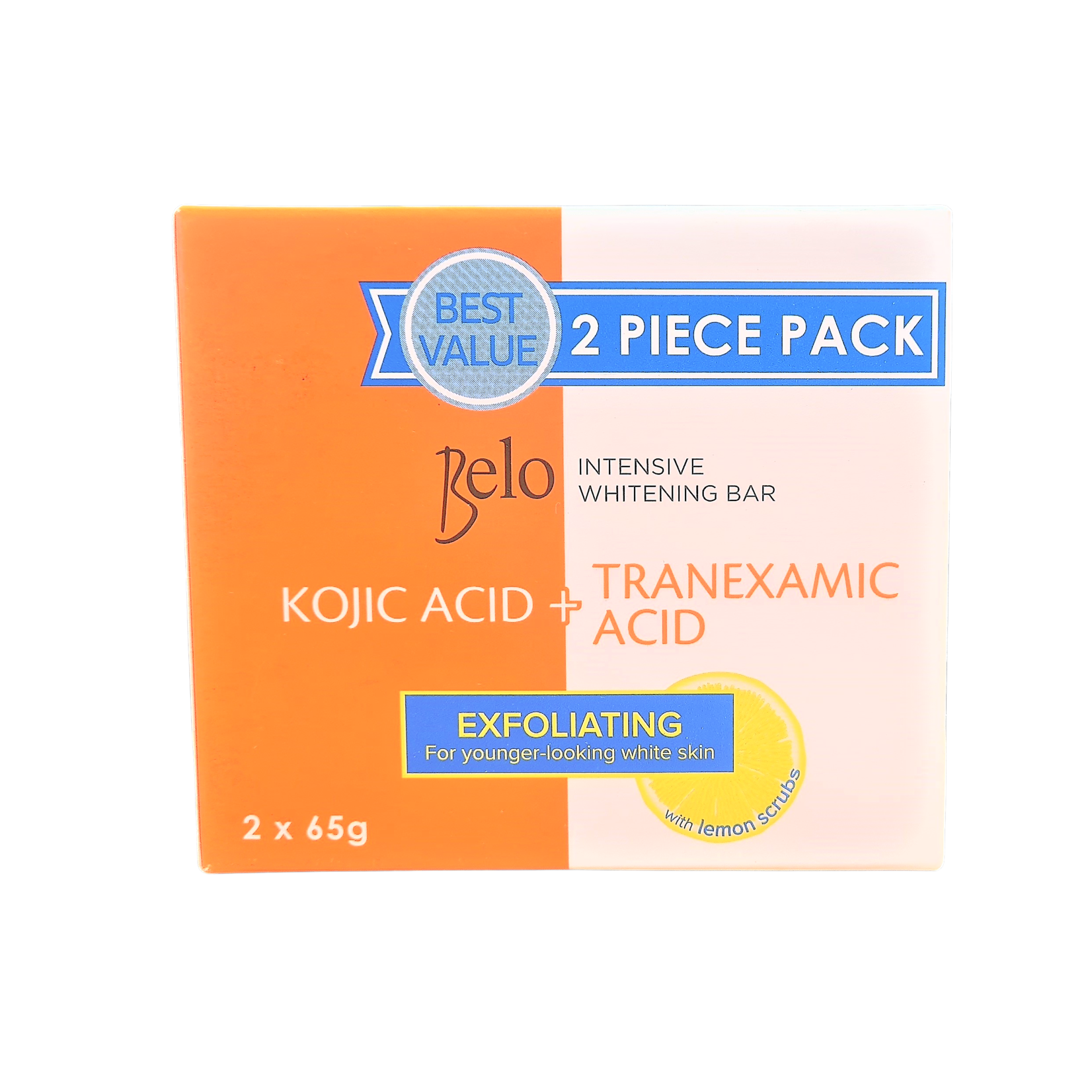 Belo, Vakkundig samengesteld om jouw unieke schoonheid te laten zien! Belo intensive whitening exfoliating soap 2x 65gr