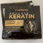 Empress Après-shampoing Empress Advance Keratin – 6 x 12 ml – Soin capillaire réparateur intensif – Pour cheveux secs et abîmés – Traitement à la kératine – Fortifiant et nourrissant – Cheveux lisses et brillants – Usage professionnel