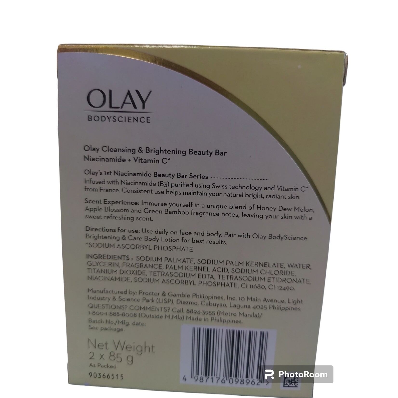 Olay, laat je stralen! Olay Bodyscience B3+ Vitamin C 2x85 grams