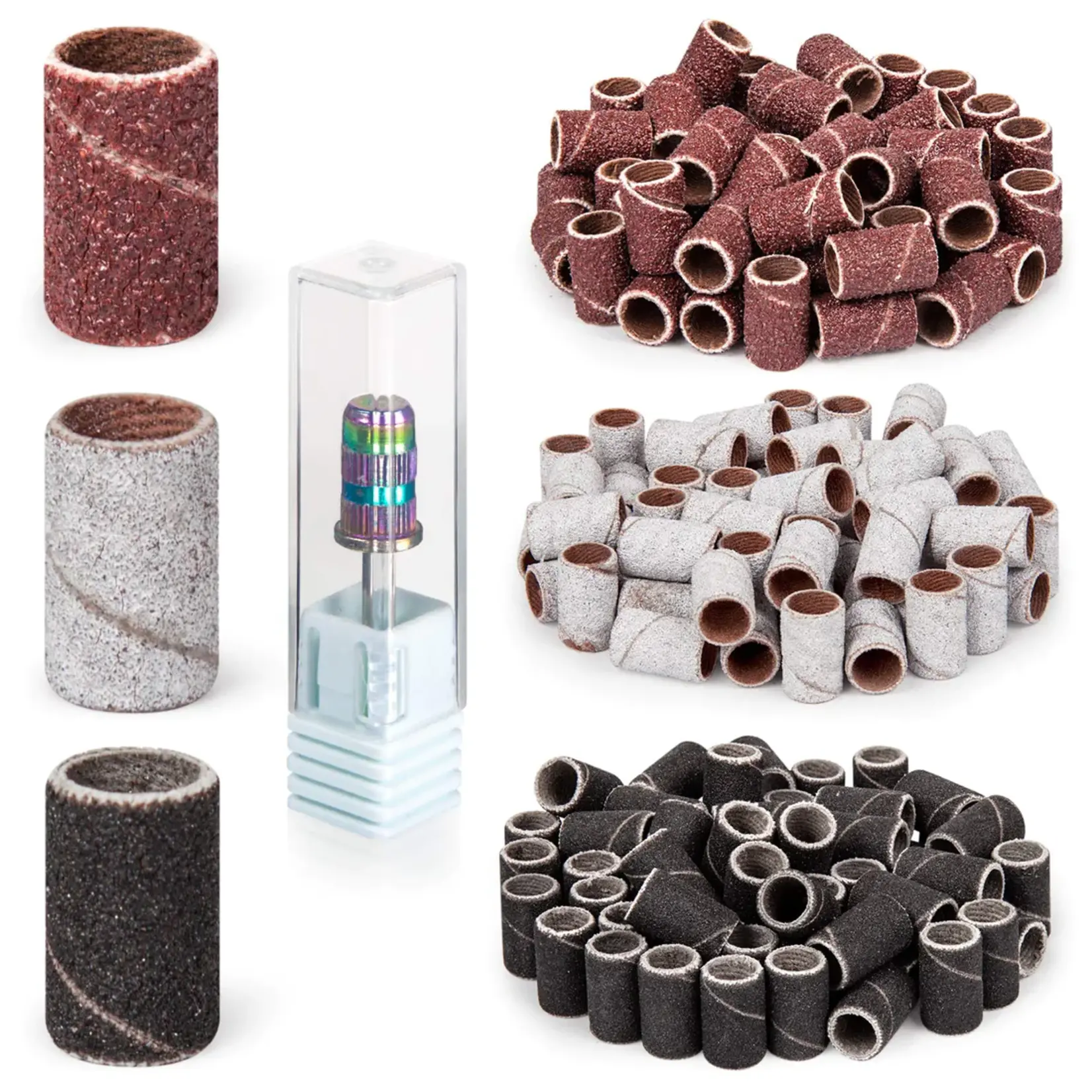 TotaalBeauty, de heerlijkste zepen van Top kwaliteit! Sanding rollers for pedicure 75 pieces