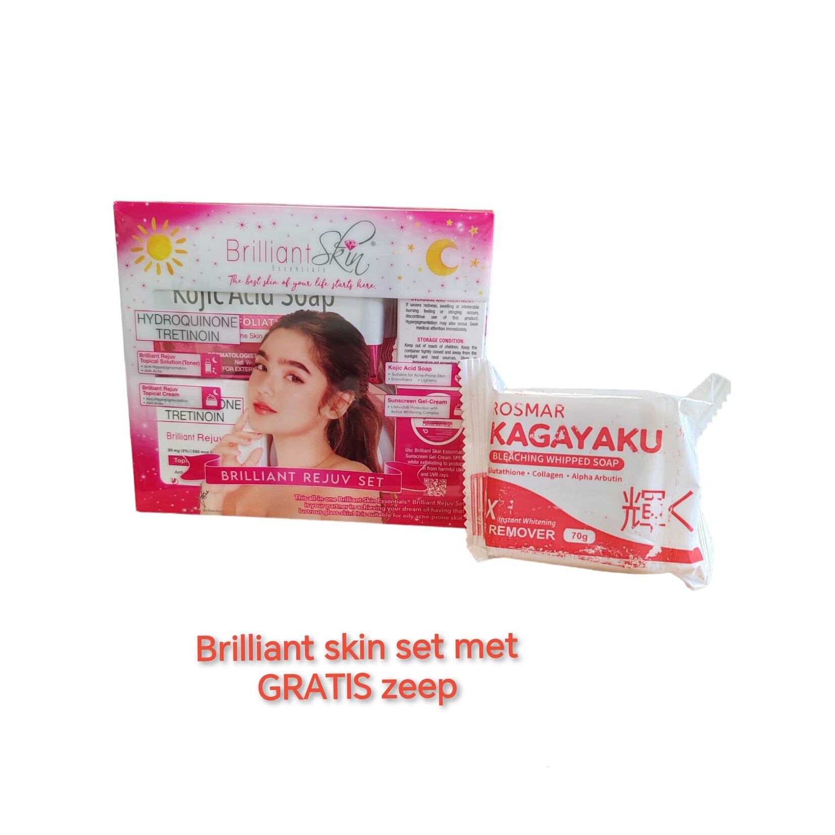 Overige Merken Brilliant Skin Rejuv Set, un package complet pour une belle peau !