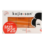 Kojie San, nummer één in anti-pigment producten! **Savon éclaircissant Kojie San – 3 x 65 g – Anti-taches pigmentaires – Élimine les taches brunes – Unifie le teint – Savon blanchissant – Acide kojique – Nettoyant visage et corps – Anti-acné**